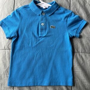 Lacoste Kids Polo in Bright Blue